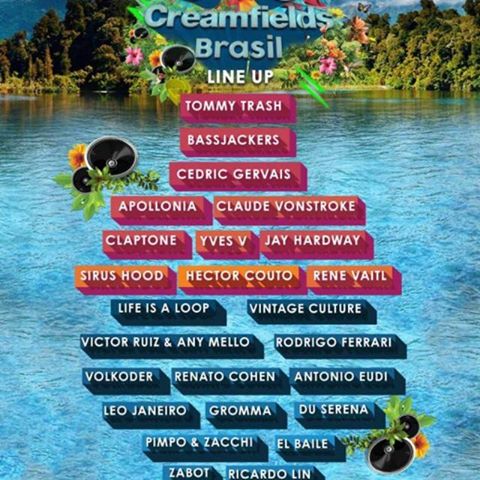 creamfields 2015 - line up