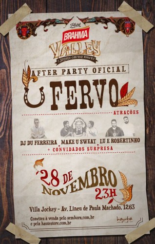 Festa Fervo- After Party do Brahma Valley 2015